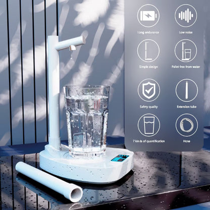 Automatic Rechargeable Water Dispenser Pump with Stand